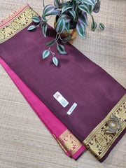 Pure Crepe Silk Saree #E1035