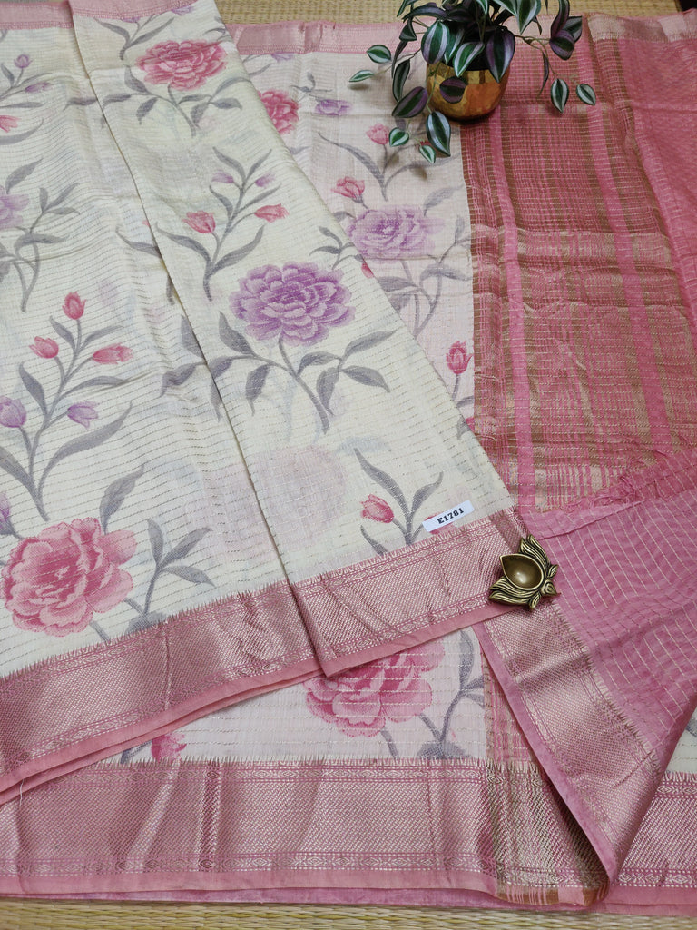 Chanderi Saree #E1781