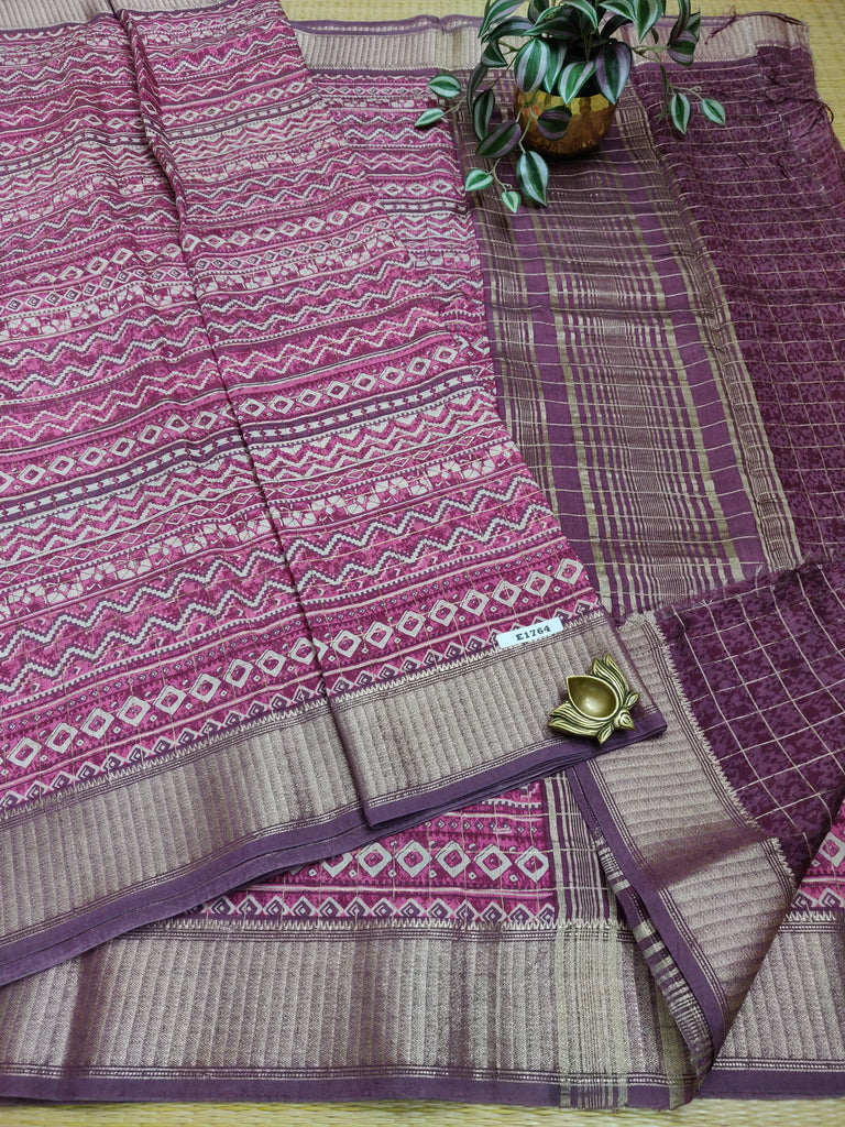 Chanderi Saree #E1764