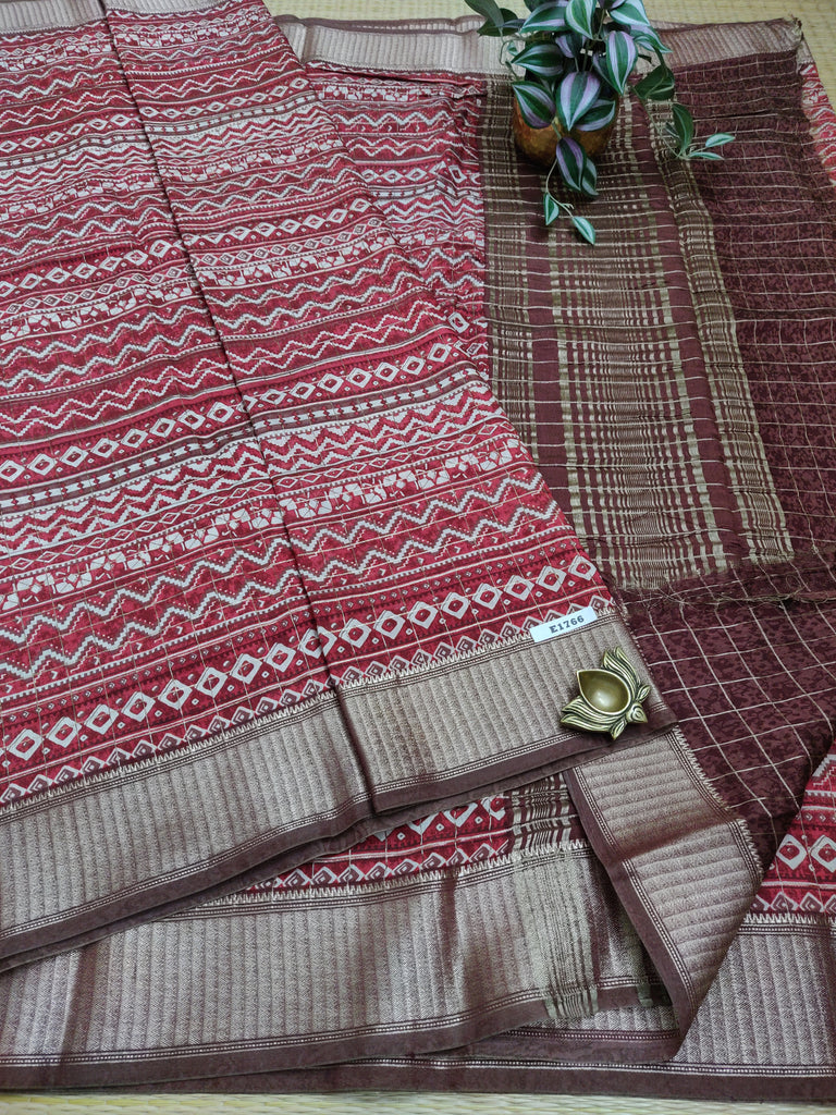 Chanderi Saree #E1766