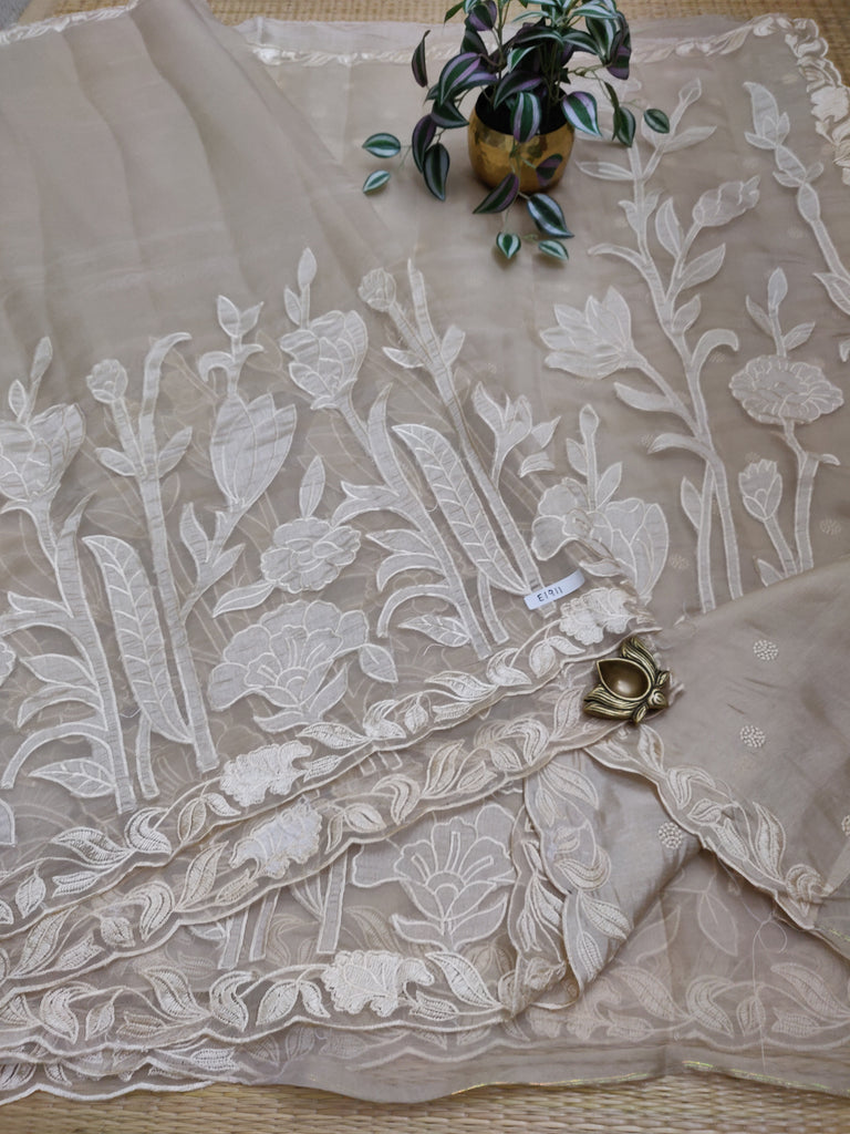 Organza Saree #E1911