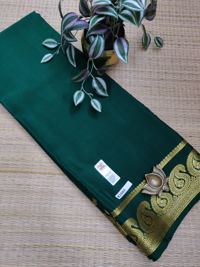 Pure Crepe Silk Saree #E1983