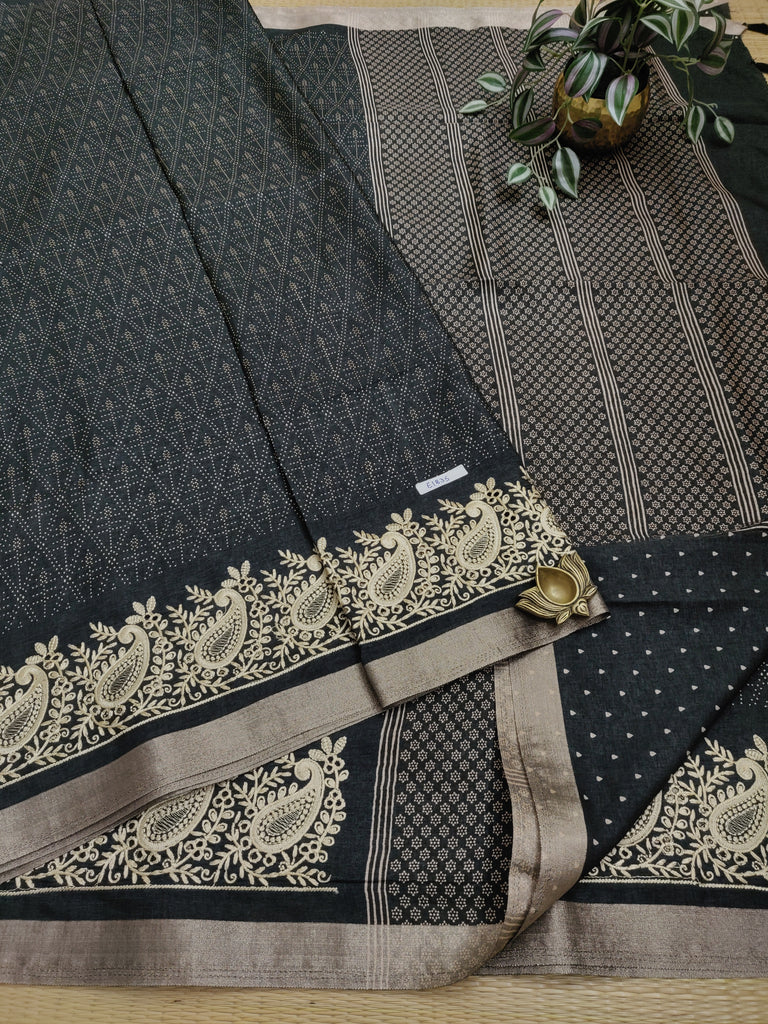 Mutka Tussar Silk# E1835