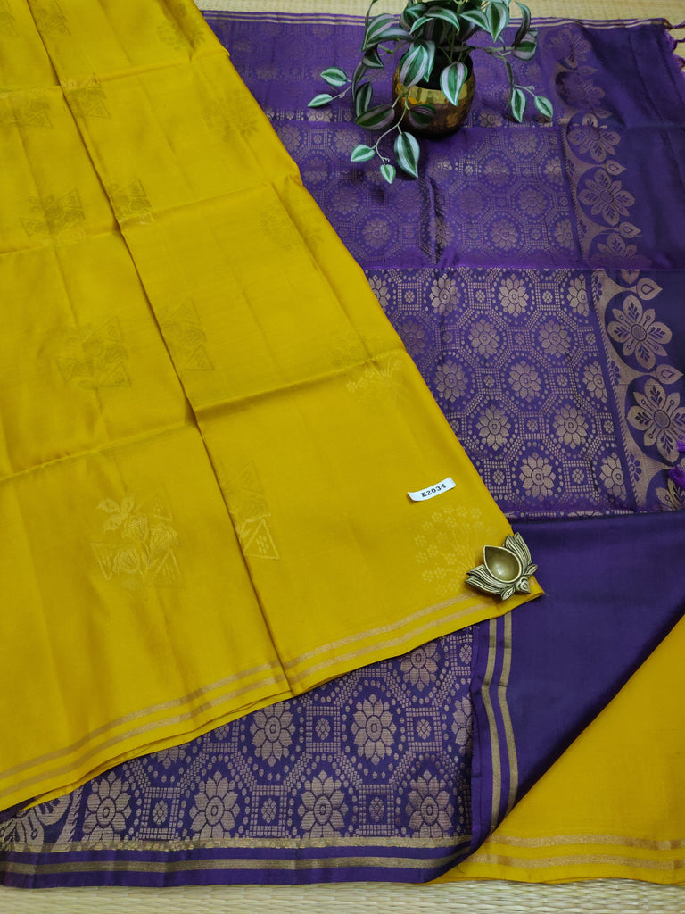 Butta Silk Mix Sarees #E2034