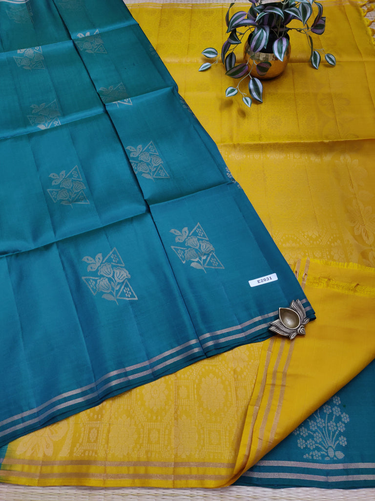 Butta Silk Mix Sarees #E2031