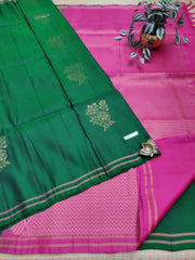 Butta Silk Mix Sarees #E2013