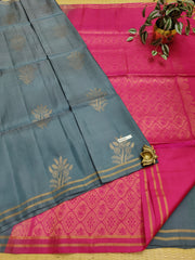 Butta Silk Mix Sarees #E2049