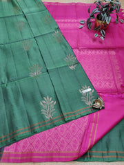 Butta Silk Mix Sarees #E2041