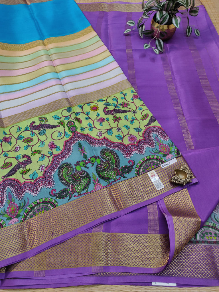 Pure Crepe Silk Saree #E2426
