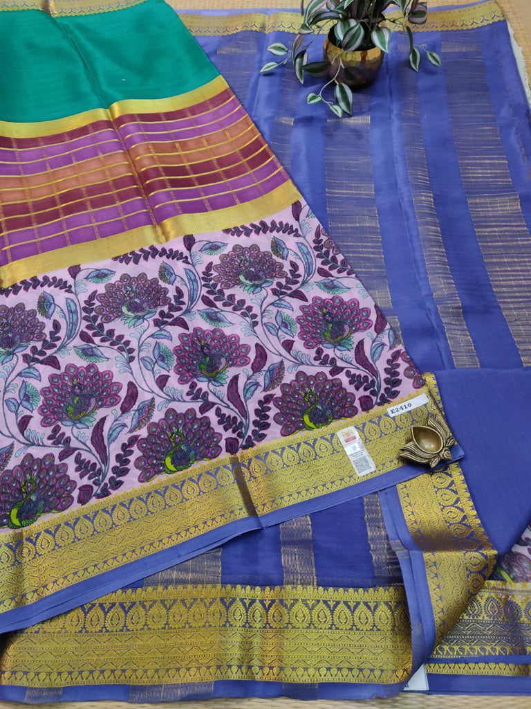 Pure Crepe Silk Saree #E2410
