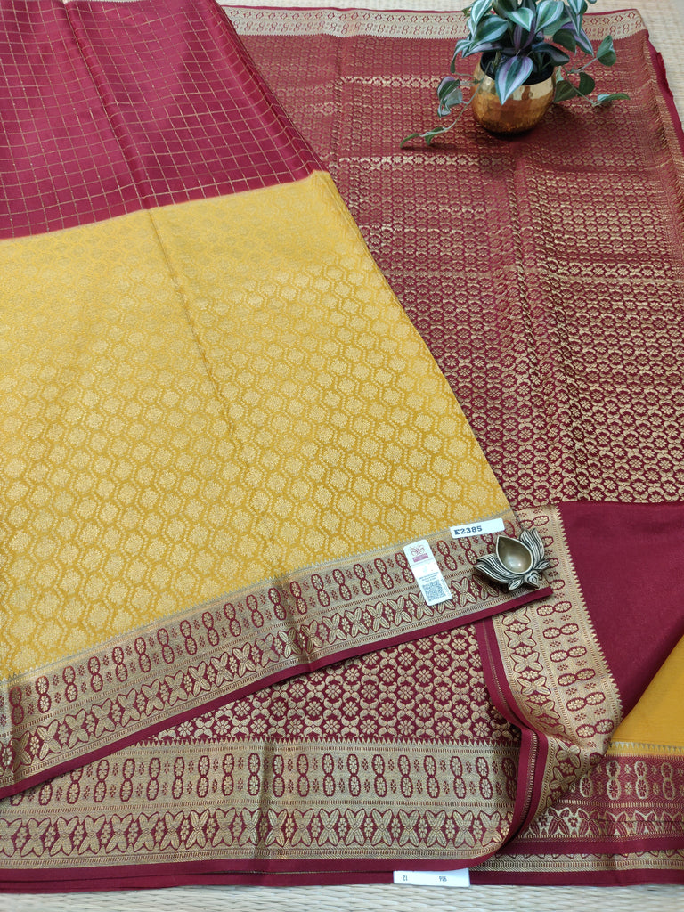 Pure Crepe Silk Saree #E2385