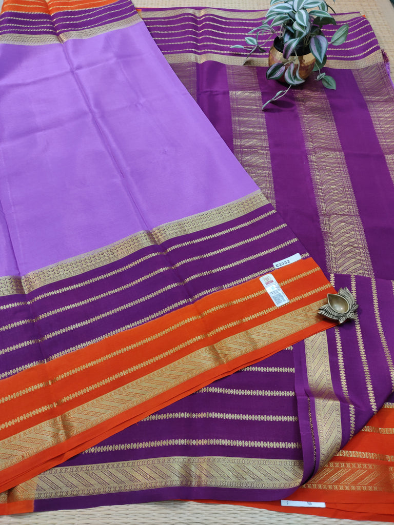 Pure Crepe Silk Saree #E2332