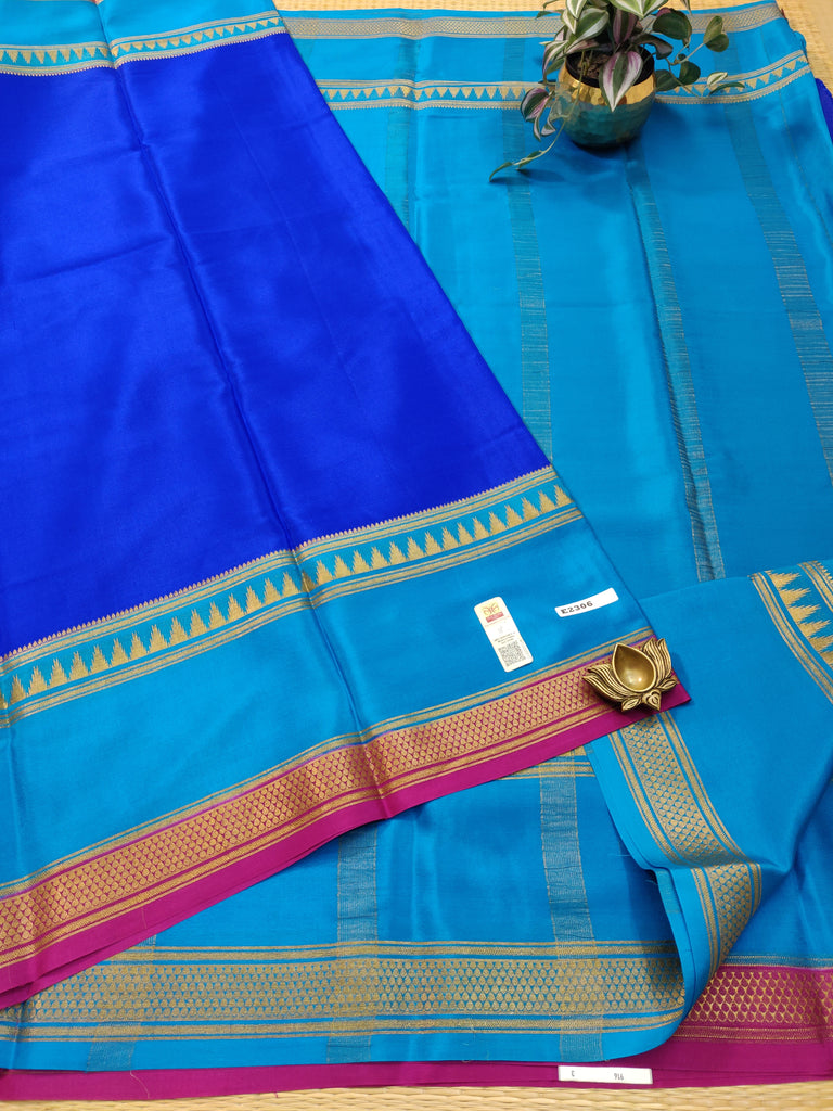 Pure Crepe Silk Saree #E2306