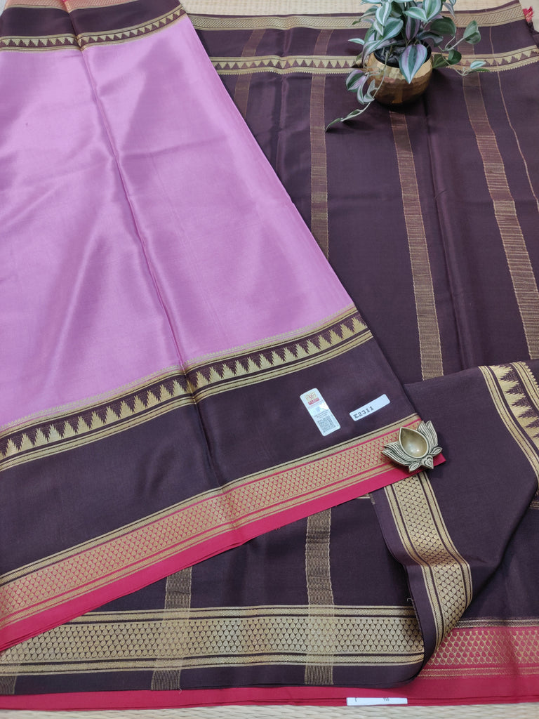 Pure Crepe Silk Saree #E2311