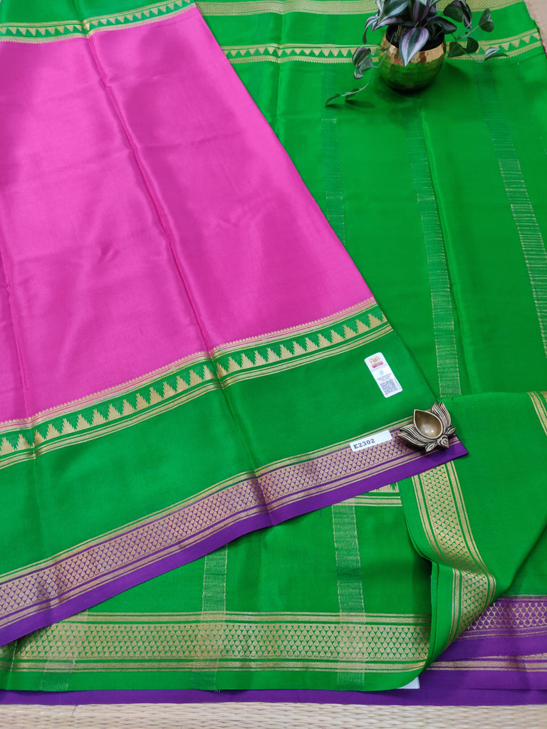 Pure Crepe Silk Saree #E2302