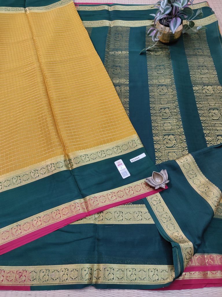 Pure Crepe Silk Saree #E2394