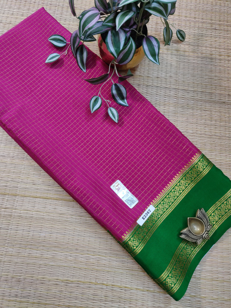 Pure Crepe Silk Saree #E2367