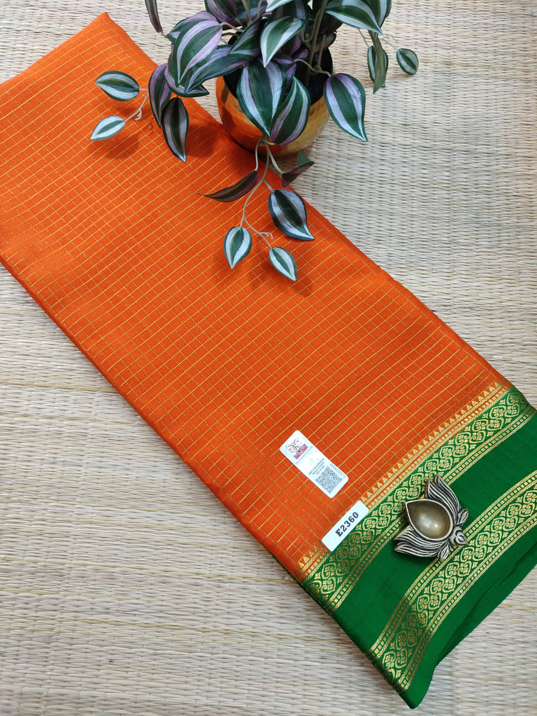 Pure Crepe Silk Saree #E2360