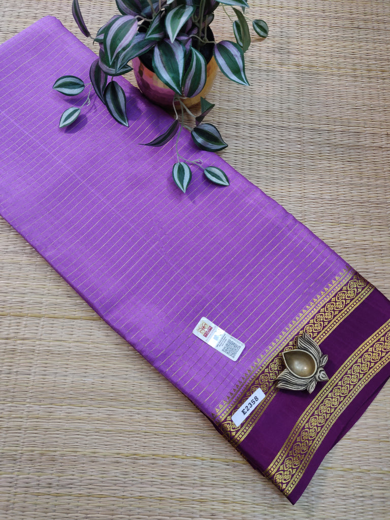 Pure Crepe Silk Saree #E2358