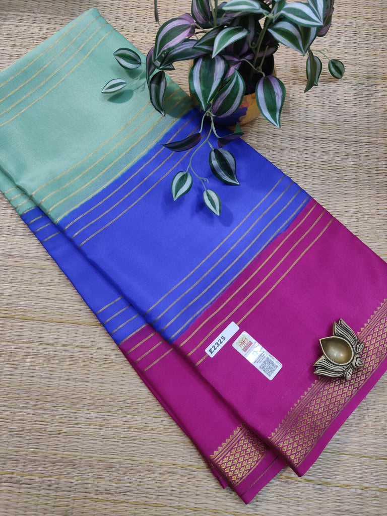 Pure Crepe Silk Saree #E2325