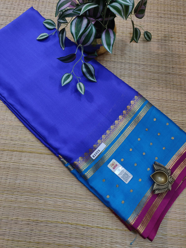Pure Crepe Silk Saree #E2375