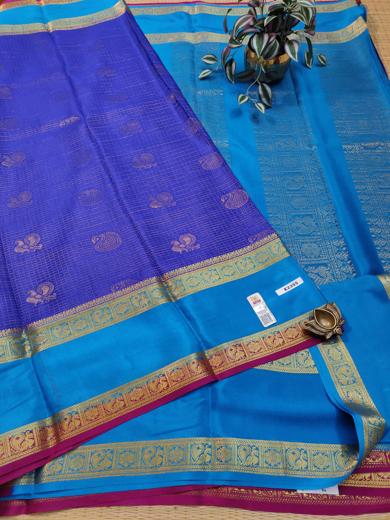 Pure Crepe Silk Saree #E2355