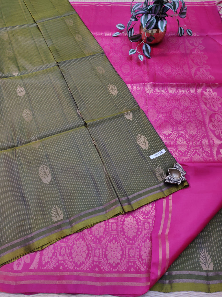 Butta Silk Mix Sarees #E2456