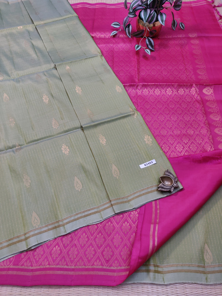 Butta Silk Mix Sarees #E2453