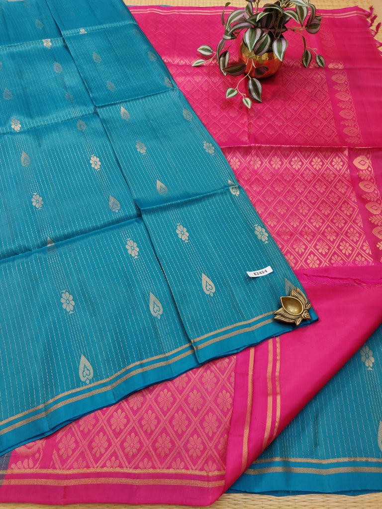 Butta Silk Mix Sarees #E2454