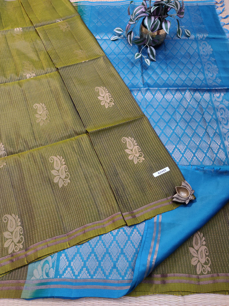 Butta Silk Mix Sarees #E2447