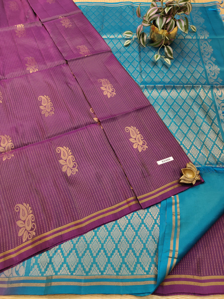 Butta Silk Mix Sarees #E2450