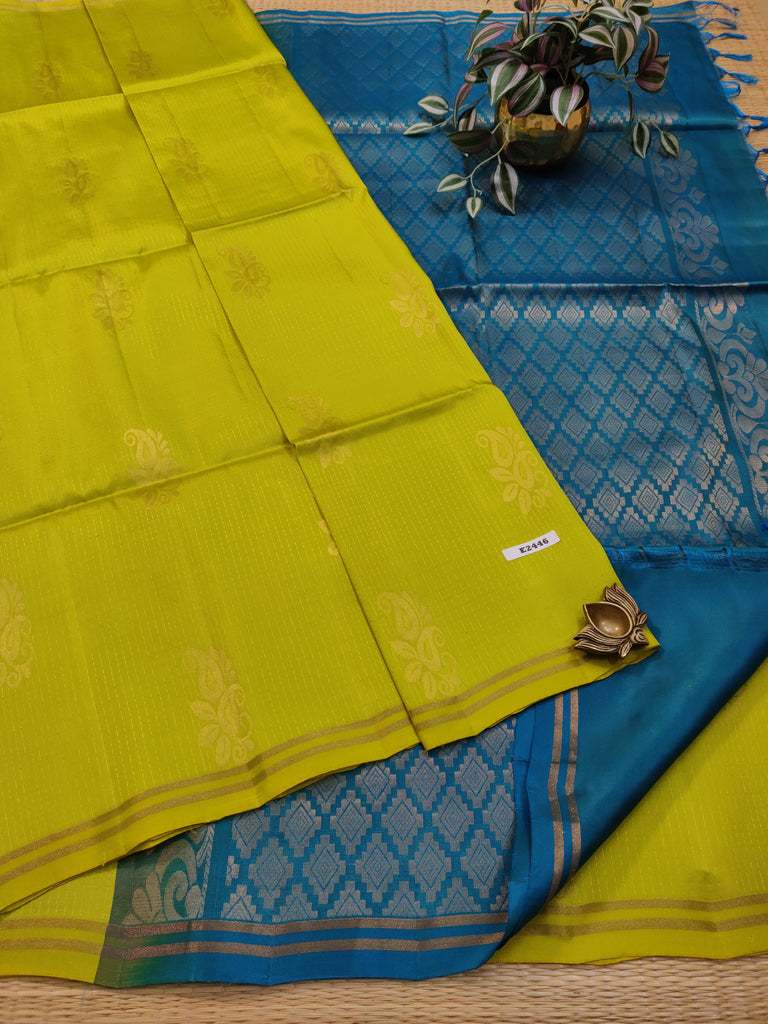 Butta Silk Mix Sarees #E2446