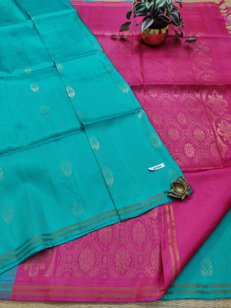 Butta Silk Mix Sarees #E2443