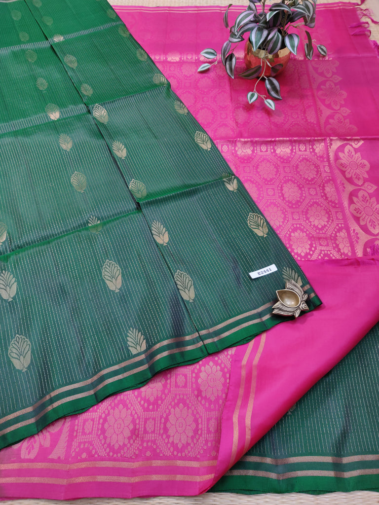 Butta Silk Mix Sarees #E2441
