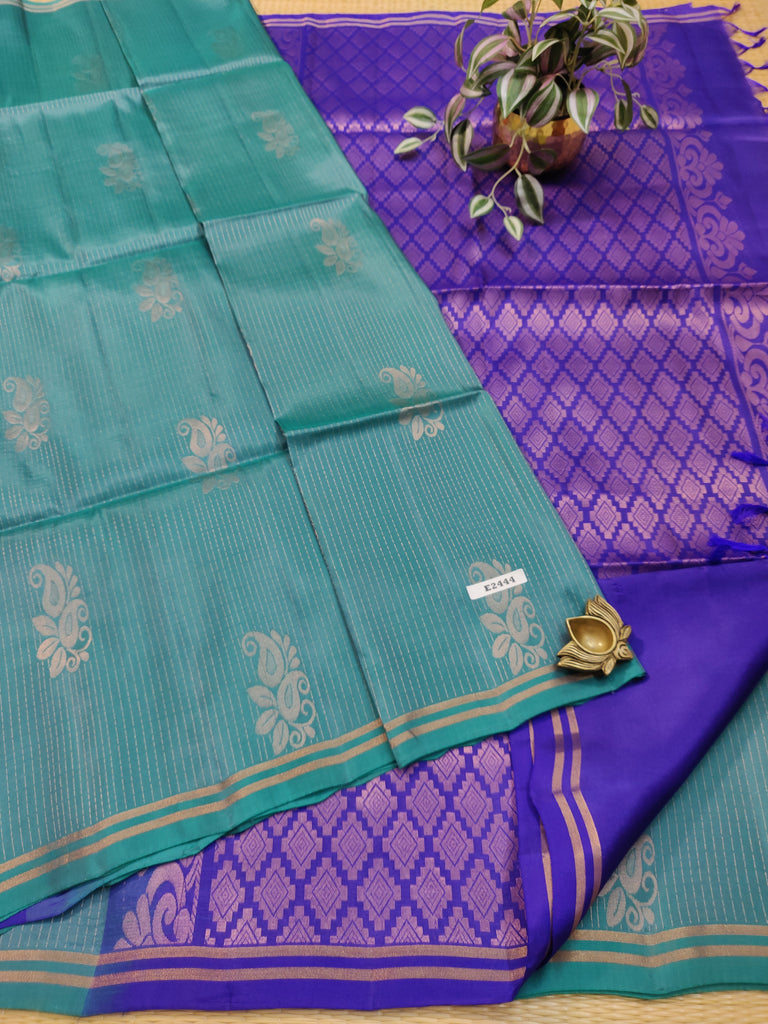 Butta Silk Mix Sarees #E2444