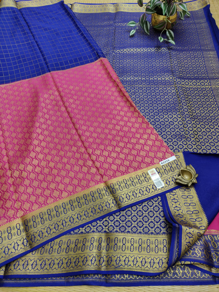 Pure Crepe Silk Saree #E2372