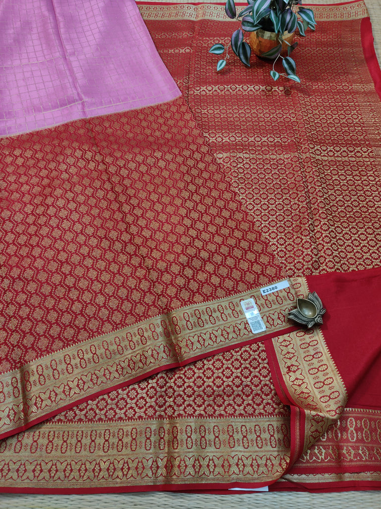 Pure Crepe Silk Saree #E2380