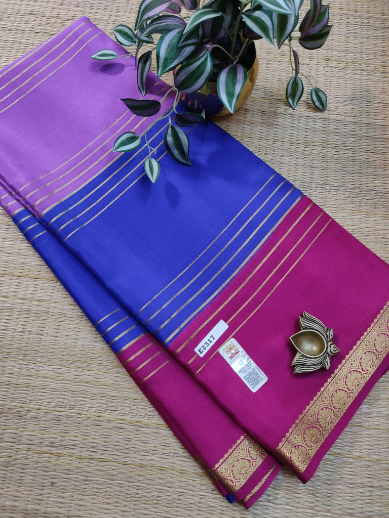 Pure Crepe Silk Saree #E2317
