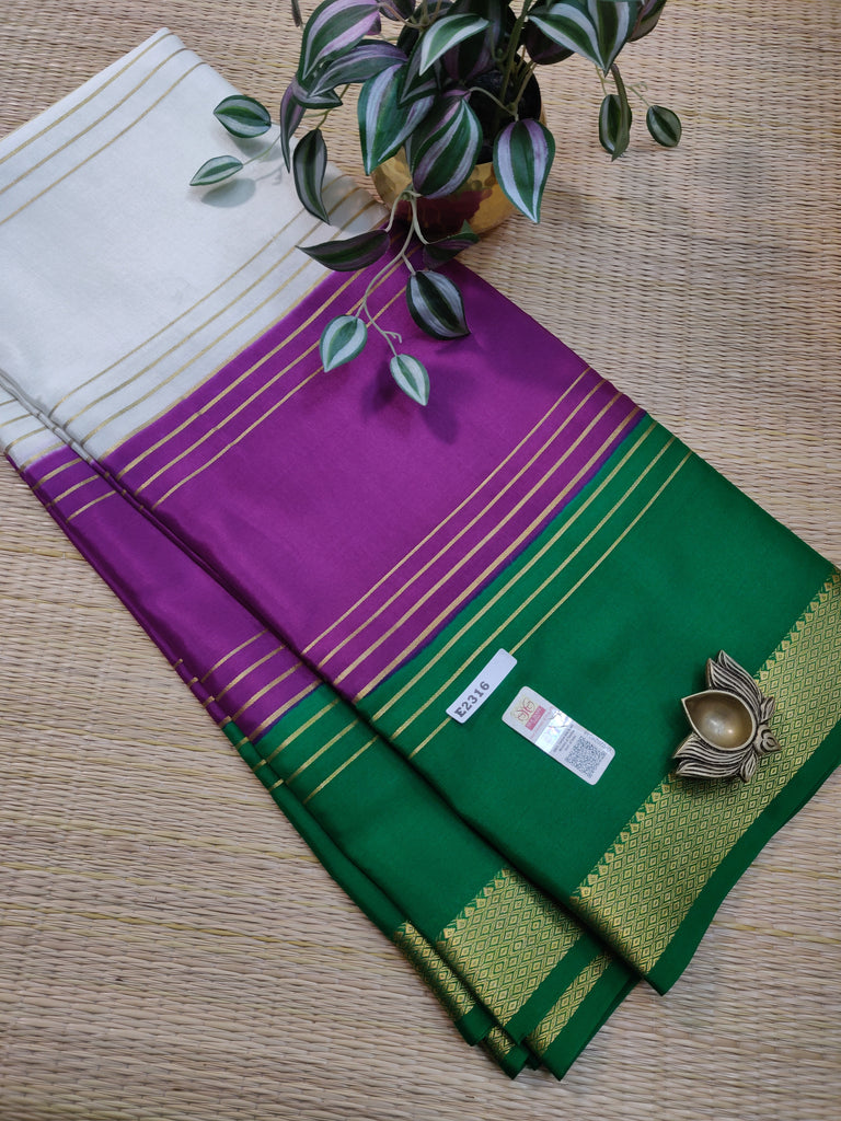 Pure Crepe Silk Saree #E2316