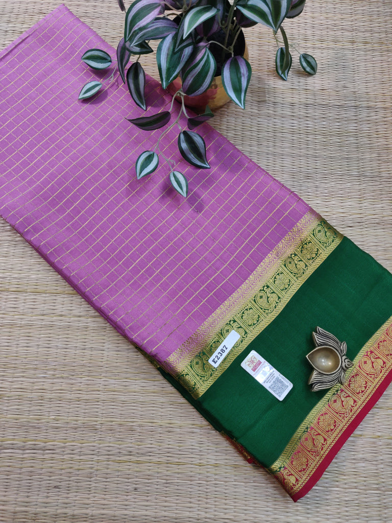 Pure Crepe Silk Saree #E2387