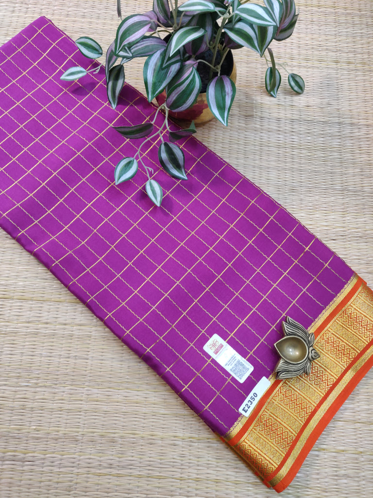 Pure Crepe Silk Saree #E2350