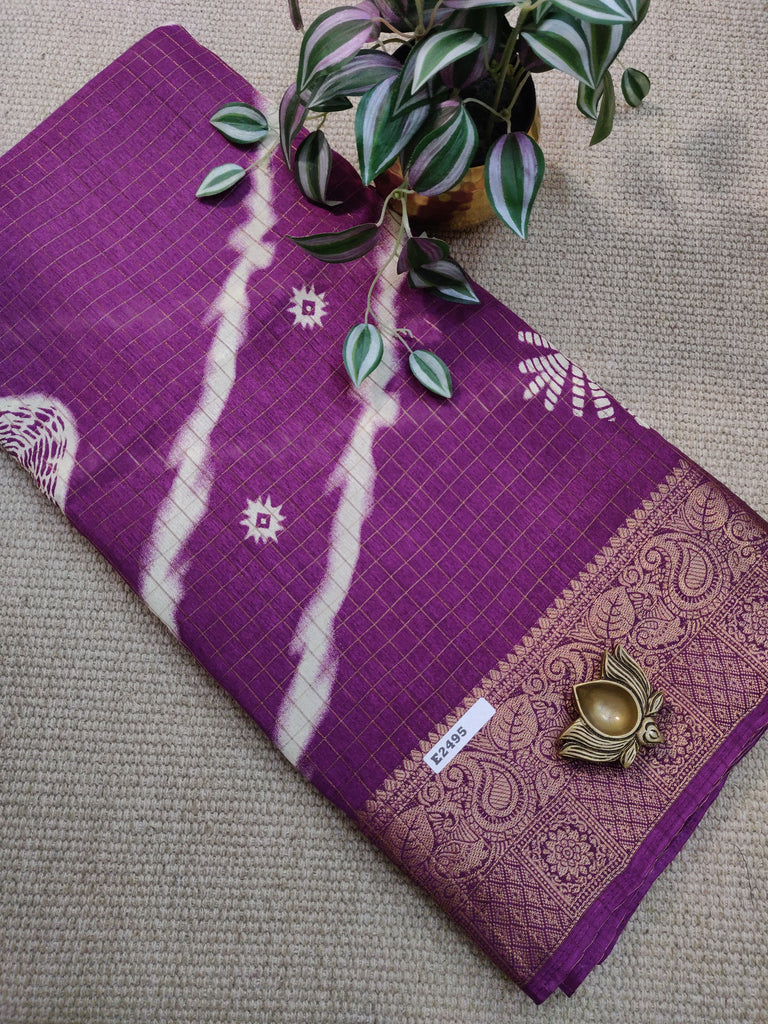 Dola Printed Silk #E2495