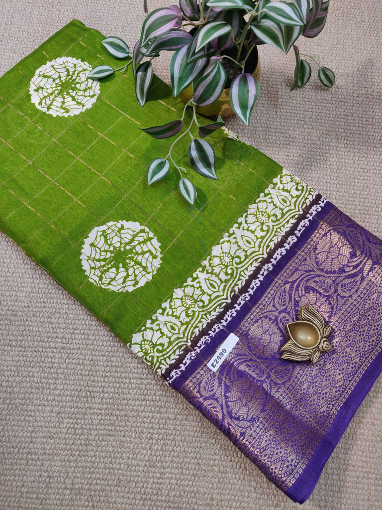 Dola Printed Silk #E2490