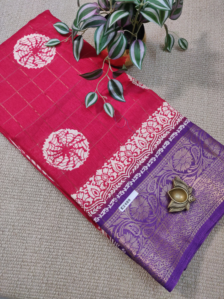 Dola Printed Silk #E2489