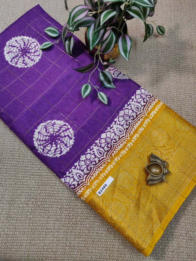Dola Printed Silk #E2486