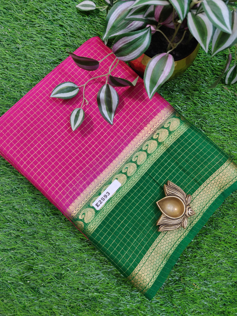 Semi Crepe Sarees #E2593