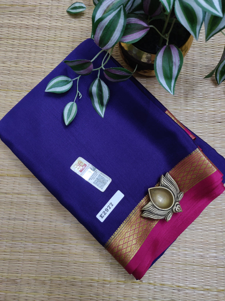 Pure  Crepe Silk Saree #E2977