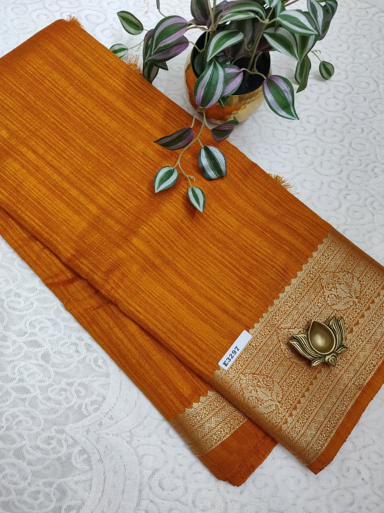 Semi Jute Silk Sarees #E3297