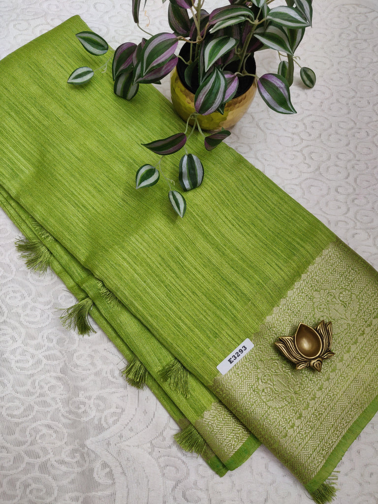 Semi Jute Silk Sarees #E3293
