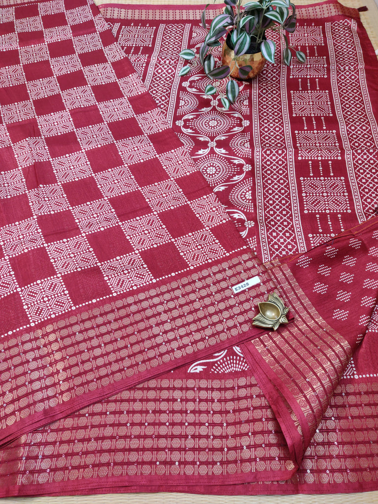 Recco Printed Silk #E3428